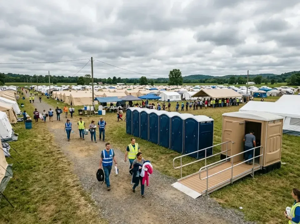 disaster-relief-camp-restrooms-010 — frequently asked questions, Dumpster & Portable Bathrooms Rental in Thompson's Station,…